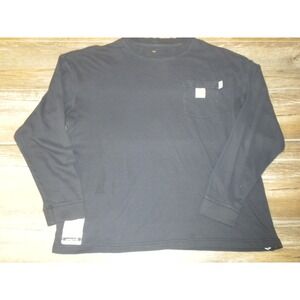 Carhartt FR Pocket T-shirt XL Navy Blue Flame Resistant Workwear CAT2 FRK294